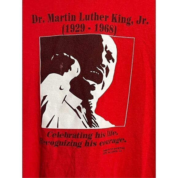 Vintage Y2K Dr. Martin Luther King Quote Memorial Tee - Picture 2 of 8